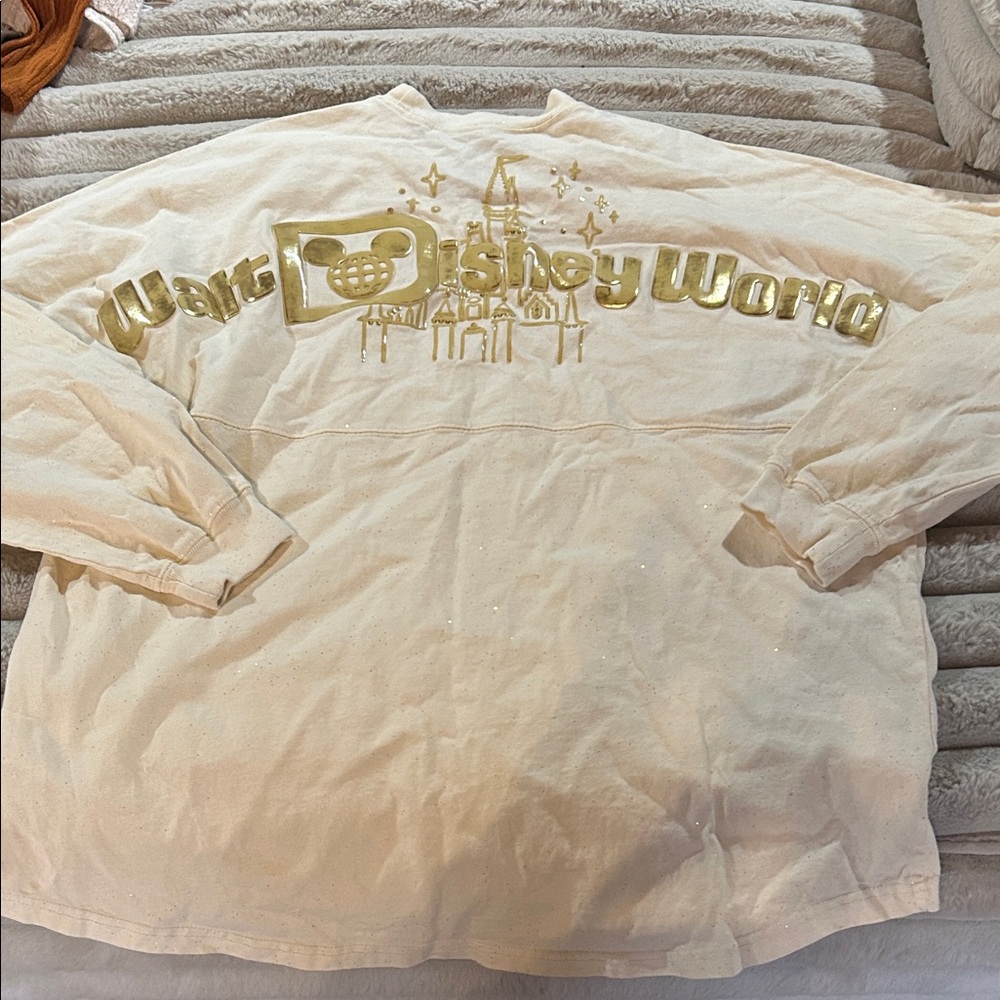 Disney Cream and Gold Spirit Jersey